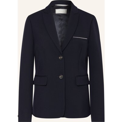Peserico Blazer Mit Schmucksteinen blau