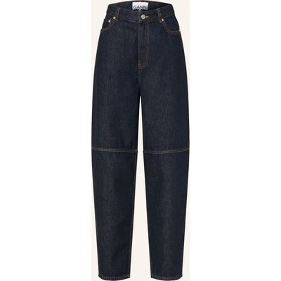 Ganni Barrel Jeans Stary blau