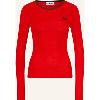 Ganni Longsleeve rot