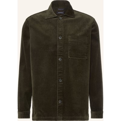 Strokesman's Overshirt Aus Cord gruen