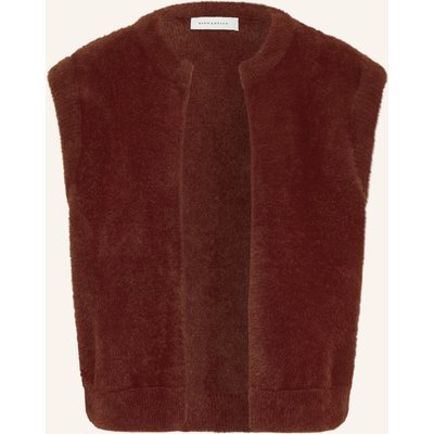 Rino & Pelle Strickweste Elona rot