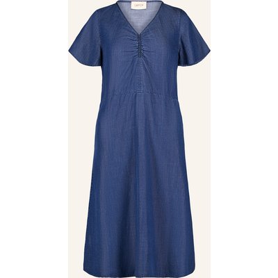 Cartoon Kleid In Jeansoptik blau