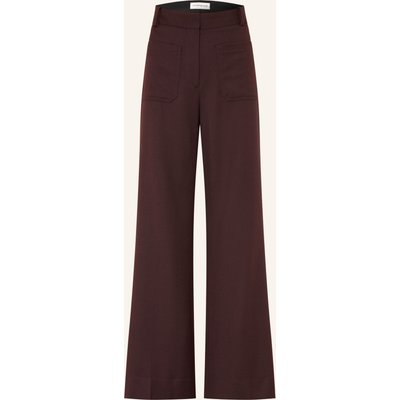 Victoria Beckham Marlenehose Alina rot