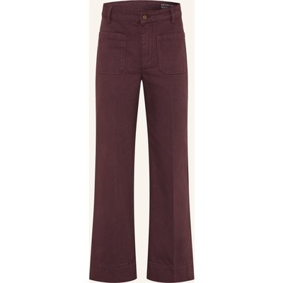 Victoria Beckham Wide Leg Jeans Alina rot