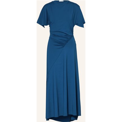 Victoria Beckham Cocktailkleid Blousey Aus Jersey blau