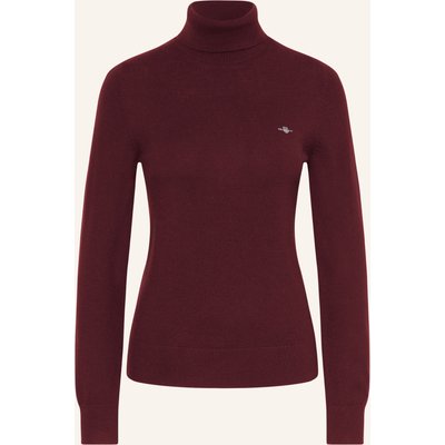 Gant Rollkragenpullover rot