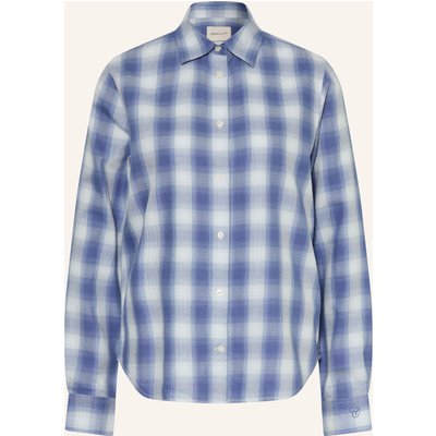 Gant Hemdbluse blau