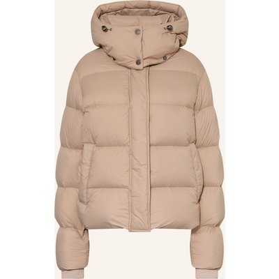 Fuchs Schmitt Daunenjacke Akron Mit Abnehmbarer Kapuze beige