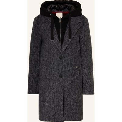 Fuchs Schmitt Mantel Bolton Mit Herausnehmbarer Blende schwarz