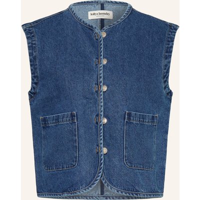 Lollys Laundry Jeansweste Abbeyll blau