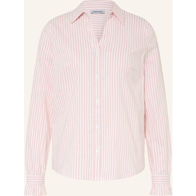 More & More Bluse Mit Rüschen rosa