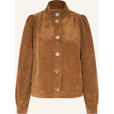 More & More Cordjacke braun