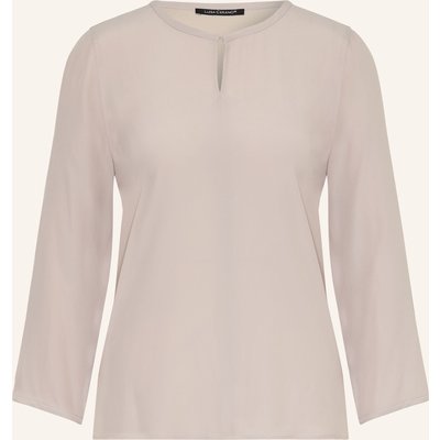 Luisa Cerano Blusenshirt Im Materialmix Mit 3/4-Arm rosa