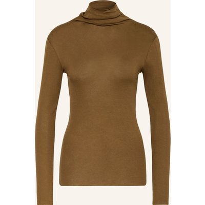 Luisa Cerano Rollkragenshirt braun