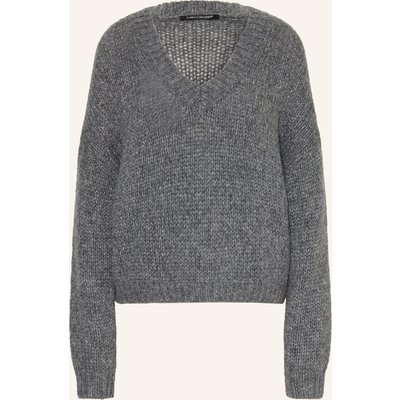 Luisa Cerano Pullover Mit Alpaka grau