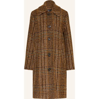 Luisa Cerano Tweed-Mantel braun