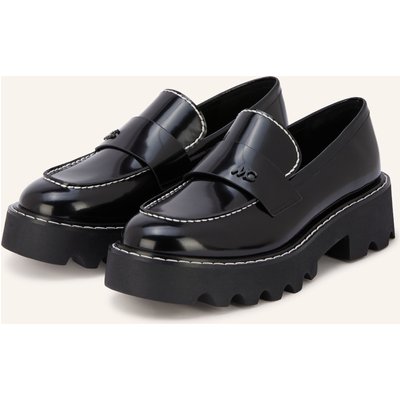 Marc Cain Plateau-Loafer schwarz