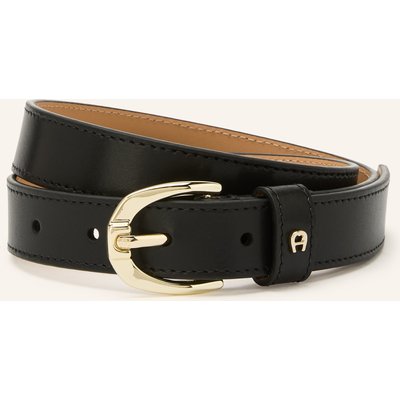 Aigner Ledergürtel schwarz