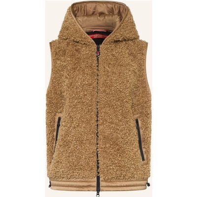 Frieda & Freddies Steppweste Miss Daisy Im Materialmix beige
