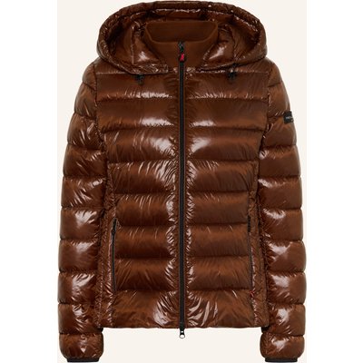 Frieda & Freddies Steppjacke Wenda Mit Abnehmbarer Kapuze braun