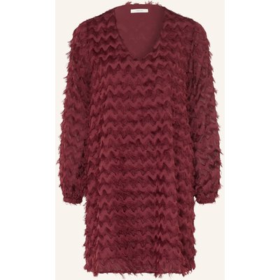 Selected Oversized-Kleid rot