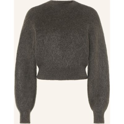 Selected Pullover Mit Mohair grau