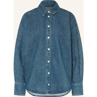 Selected Jeansbluse blau