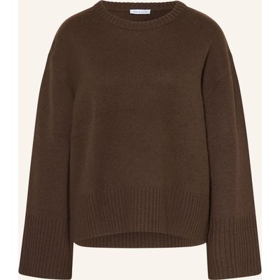 Mrs & Hugs Pullover Mit Cashmere braun