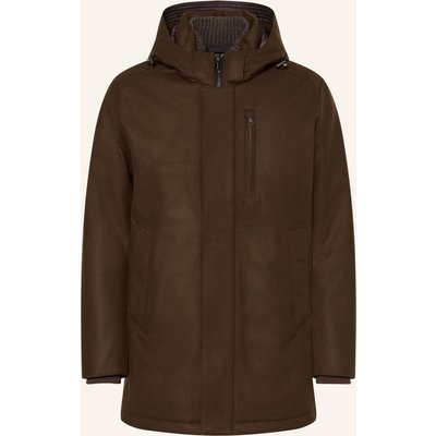Milestone Parka Msrichard Mit Abnehmbarer Kapuze braun