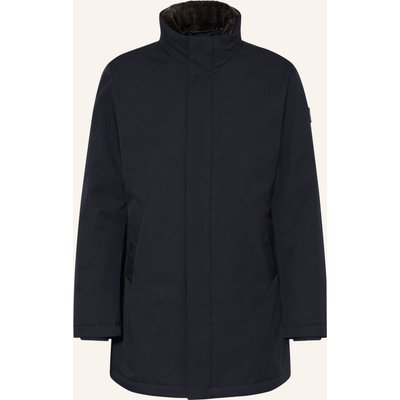 Milestone Parka Mslondon Mit Herausnehmbarer Blende Und Abnehmbarer Kapuze blau
