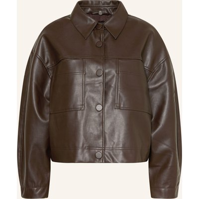 Rino & Pelle Jacke Bree In Lederoptik braun