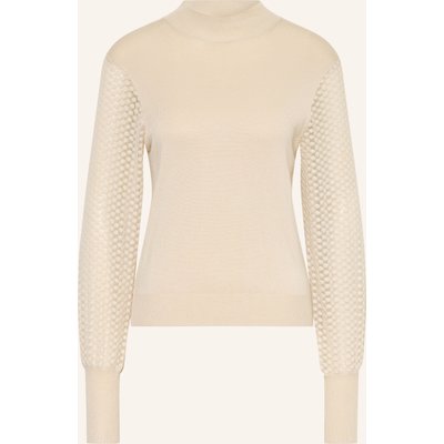 Rino & Pelle Pullover Kalinka Im Materialmix weiss