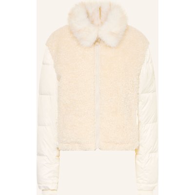 Rino & Pelle Steppjacke Balbo Im Materialmix weiss