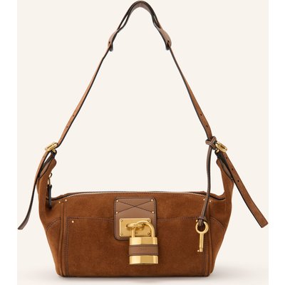 Chloé Handtasche Paddington Mit Nieten braun