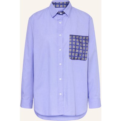 Lilienfels Hemdbluse blau