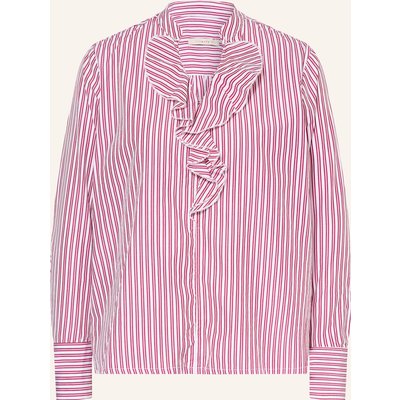Lilienfels Blusenshirt Mit Volants rot