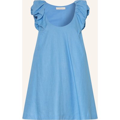 Faithfull The Brand Leinenkleid Nina blau