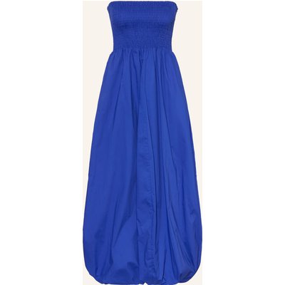 Faithfull The Brand Off-Shoulder-Kleid Lunaire blau