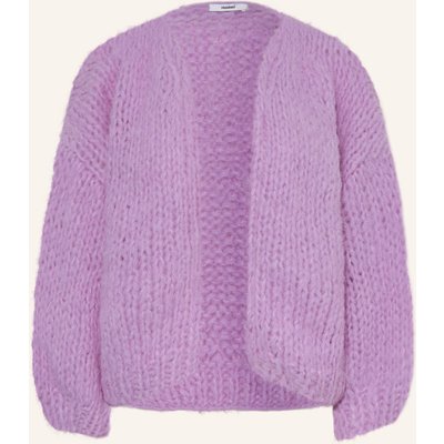 Maiami Strickhülle Mit Alpaka lila
