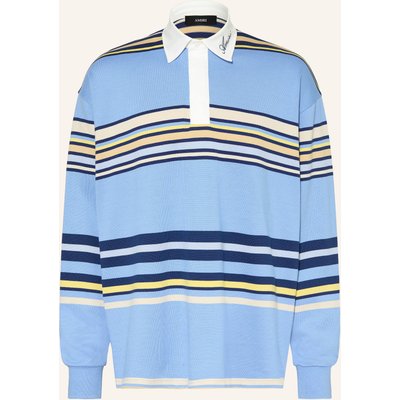 Amiri Strick-Poloshirt blau