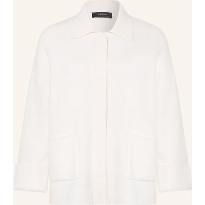Marc Cain Strickjacke Mit Cashmere weiss