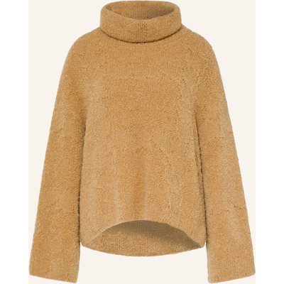 Marc Cain Oversized-Rollkragenpullover braun