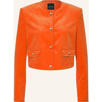 Marc Cain Kastenjacke Aus Cord orange