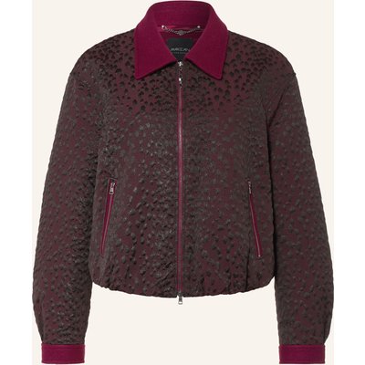 Marc Cain Jacquard-Blouson rot