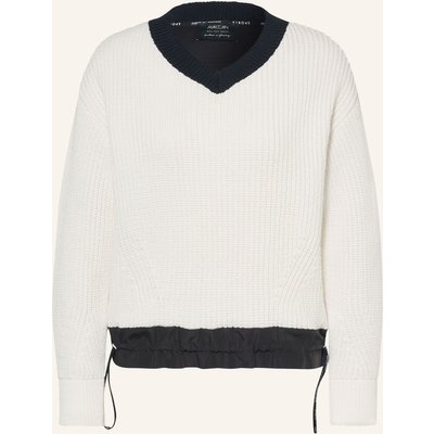 Marc Cain Pullover Im Materialmix schwarz