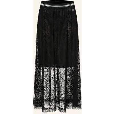 Marc Cain Spitzenrock schwarz