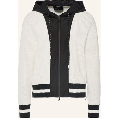 Marc Cain Strickjacke Im Materialmix schwarz