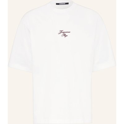 Jacquemus Oversized-Shirt Le T-Shirt Bateau weiss