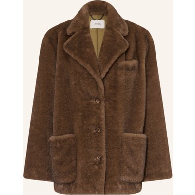 Dorothee Schumacher Kunstfell-Jacke braun