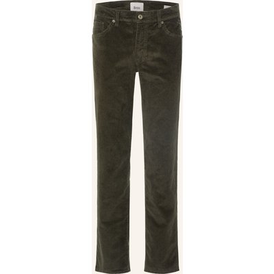 Brax Cordhose Cadiz Straight Fit gruen